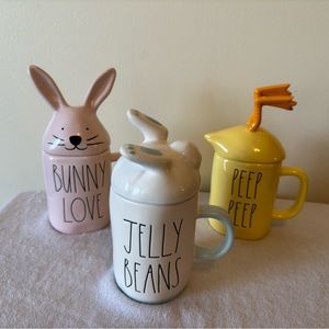 Rae Dunn Easter Mugs